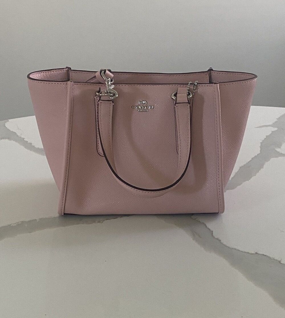 NWT Coach Crosby Carryall Crossbody Bag In Blush Pink Colorway